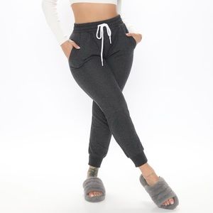 Dark charcoal fashion nova sweatpants size small